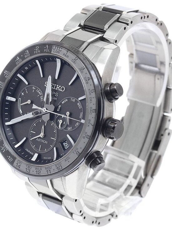 SEIKO Astron SBXC011/5X53-0AD0 GPS black Dial Solar Powered Radio Men\'s_921897 main image 11
